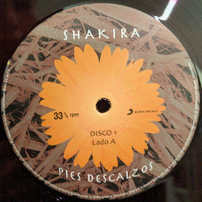 Shakira : Pies Descalzos (2xLP, Album, RE, RM, Bro)