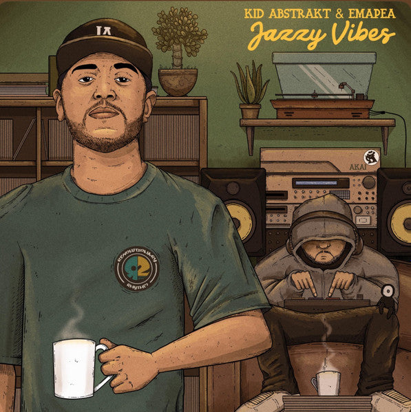 Kid Abstrakt, Emapea : Jazzy Vibes (LP, Album, RE, Gre)