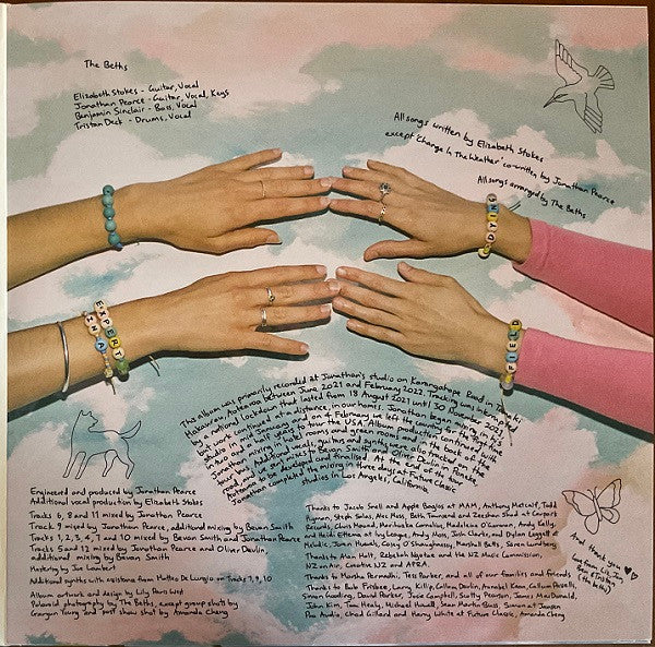The Beths : Expert In A Dying Field (LP, Album, Ltd, Blu + Flexi, 7", Shape, S/Sided, S)