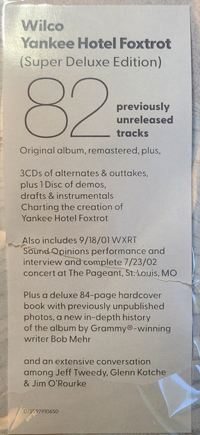 Wilco : Yankee Hotel Foxtrot (Box, Dlx, Sup + CD, Album, RE, RM + 7xCD)