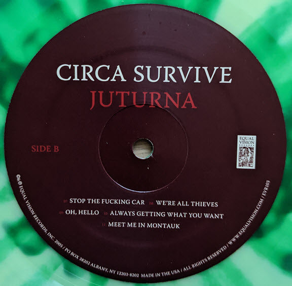 Circa Survive : Juturna (LP, Album, Ltd, RE, Gre)