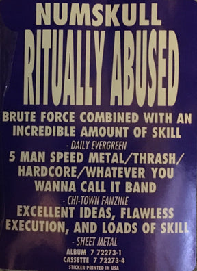 Num Skull : Ritually Abused (LP, Album)