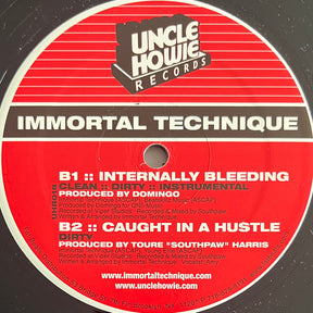Immortal Technique : The Point Of No Return / Internally Bleeding / Caught In A Hustle (12")