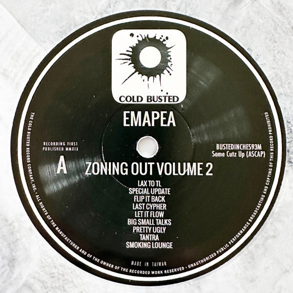 Emapea : Zoning Out Volume 2 (LP, Album, Ltd, Num, RE, 180)