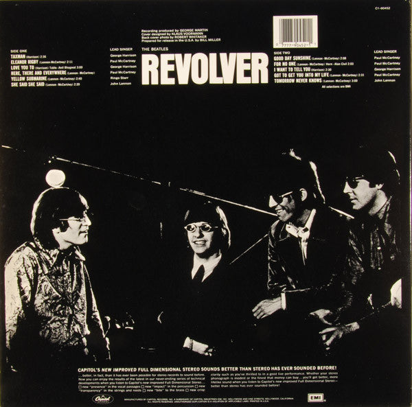 The Beatles : Revolver (LP, Album, RE)