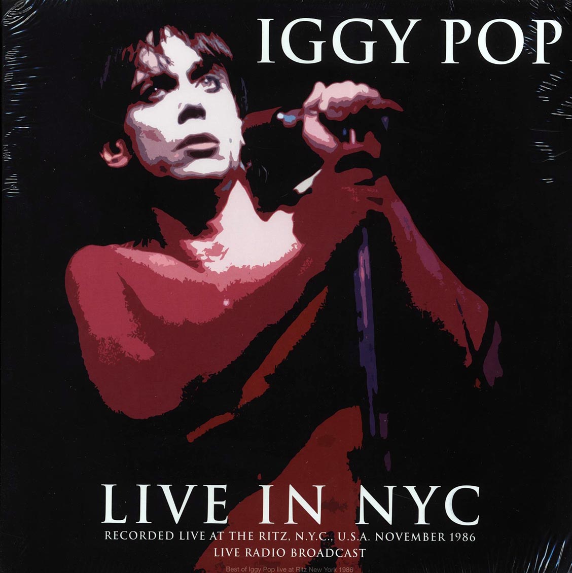 Iggy Pop - Live in NYC November 1986 LP
