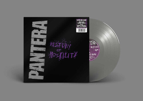 Pantera - History of Hostility LP (Silver Vinyl)