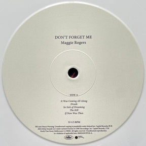 Maggie Rogers : Don't Forget Me (LP, Album, Whi)