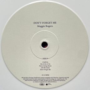 Maggie Rogers : Don't Forget Me (LP, Album, Whi)