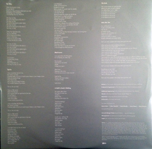 The Naked And Famous : Passive Me • Aggressive You (LP, Album)