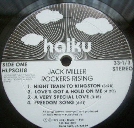 Jack Miller (2) : Rockers Rising (LP, Album)