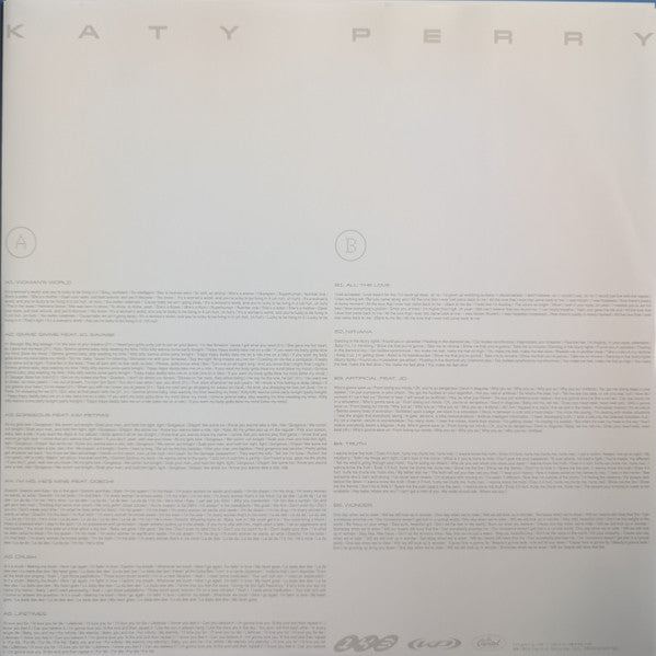 Katy Perry : 143 (LP, Album, Ltd, Ora)