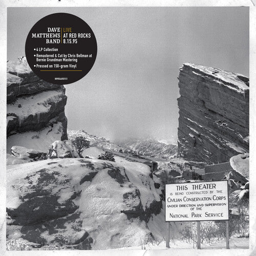 Dave Matthews - Live At Red Rocks 8.15.95 4LP (Boxed Set, Download Insert, 150 Gram Vinyl)