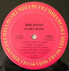 Bob Dylan : Planet Waves (LP, Album, RE, Pit)
