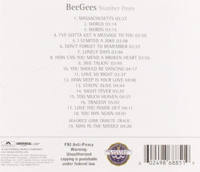 Bee Gees - Number Ones CD (Jump Start Title, Bonus Track)
