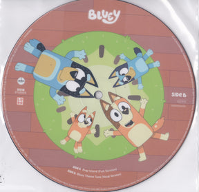 Joff Bush, The Bluey Music Team : Rug Island (Full Version) (7", Single, Pic, Rec)