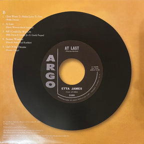 Etta James : At Last! (LP, Album, Red)