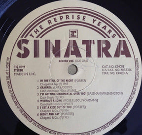 Frank Sinatra : Sinatra The Reprise Years (4xLP, Album, Comp + Box)