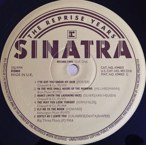 Frank Sinatra : Sinatra The Reprise Years (4xLP, Album, Comp + Box)