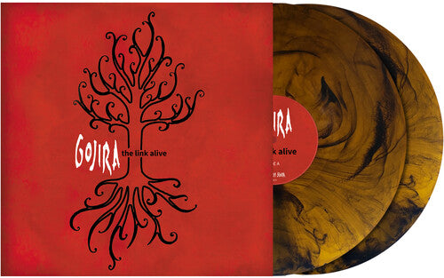 Gojira - The Link Alive LP (Amber Colored Vinyl, Gatefold LP Jacket)