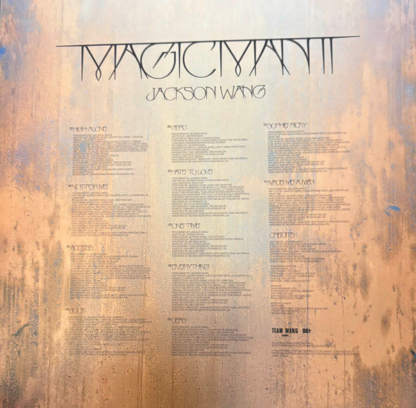 Jackson Wang : Magic Man II (LP, Album, Ult)