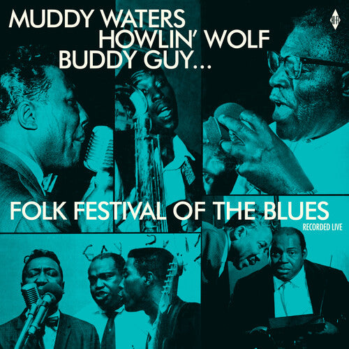 Various Artists - Folk Festival Of The Blues With Muddy Waters, Howlin Wolf, Buddy Guy, Sonny Boy Williamson, Willie Dixon / Various LP (Spain - Import, 180 Gram Vinyl, Remastered)