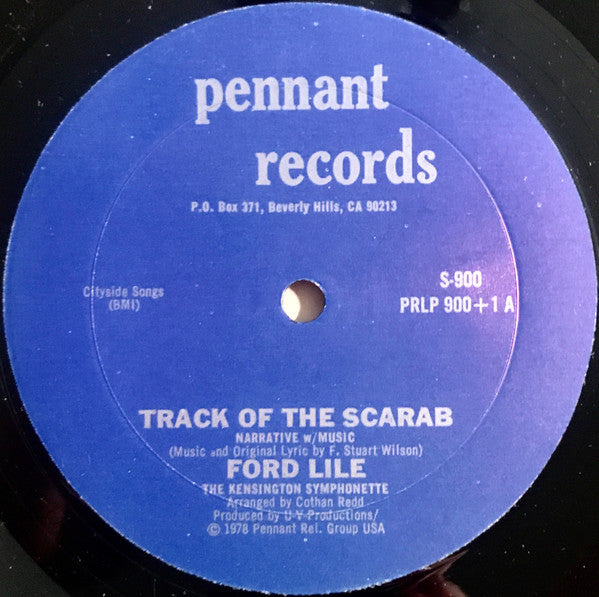 Ford Lile : Track Of The Scarab (Love Lyrics Of The Ages: Paeans From The Age Of Tutankhamun And Words From The Songs Of Solomon) (LP, Album)