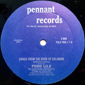 Ford Lile : Track Of The Scarab (Love Lyrics Of The Ages: Paeans From The Age Of Tutankhamun And Words From The Songs Of Solomon) (LP, Album)