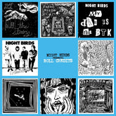 the album cover for Night Birds - Roll Credit