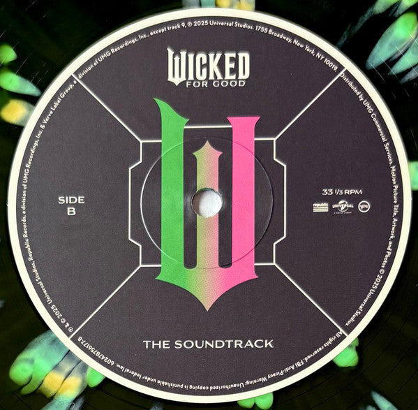 Stephen Schwartz : Wicked: For Good (The Soundtrack) (LP, Dar + LP, Cry + Album, Alt)