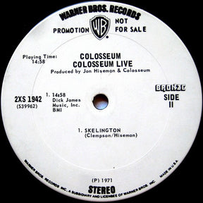 Colosseum : Colosseum Live (2xLP, Album, Promo, Gat)