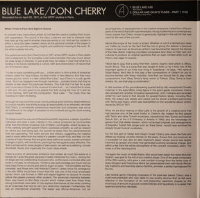 Don Cherry : Blue Lake (2xLP, Album, RSD, Dlx, RE, RM)