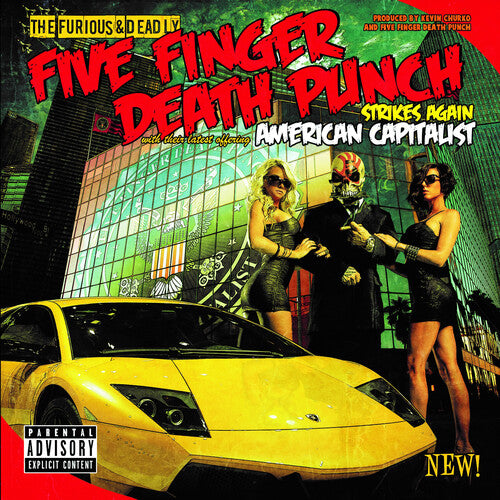 Five Finger Death Punch - American Capitalist LP (Explicit Lyrics, Gatefold Lp Jacket)