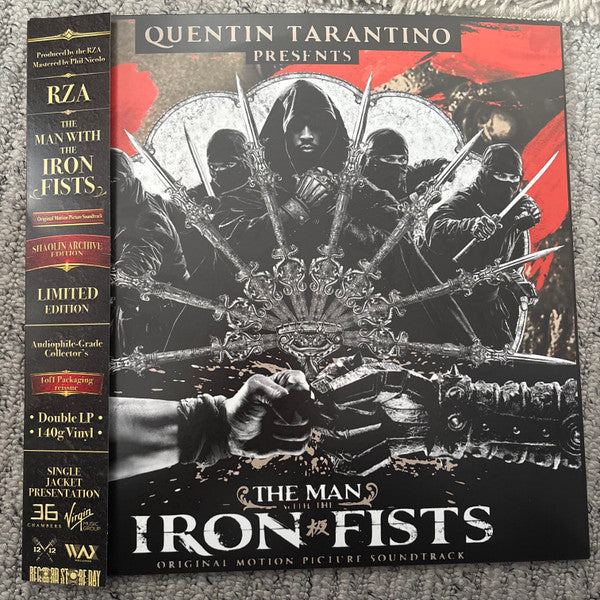 Various : The Man With The Iron Fists (Original Motion Picture Soundtrack) (LP, Album, RSD, Ltd, Num, RE)