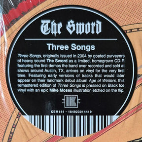 The Sword : Three Songs (12", S/Sided, EP, RSD, Etch, Bla)