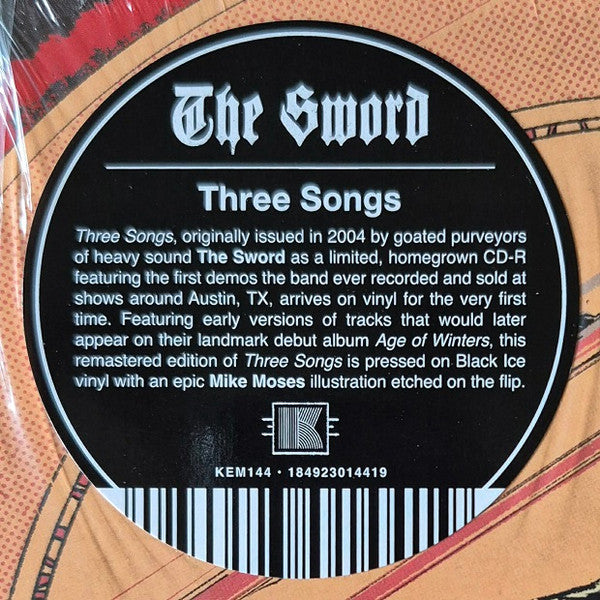 The Sword : Three Songs (12", S/Sided, EP, RSD, Etch, Bla)