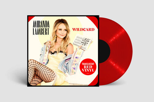 Miranda Lambert - Wildcard 2LP (140 Gram Vinyl, Clear Vinyl, Red)