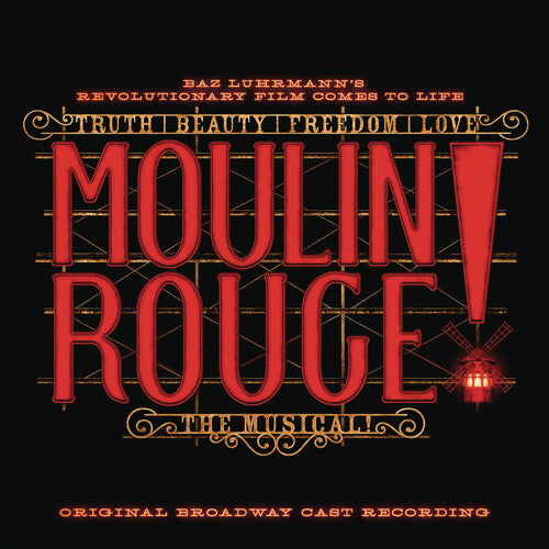 Moulin Rouge! The Musical (Original Broadway Cast Recording) 2LP (Gatefold Lp Jacket, 150 Gram Vinyl, Colored Vinyl, Red)