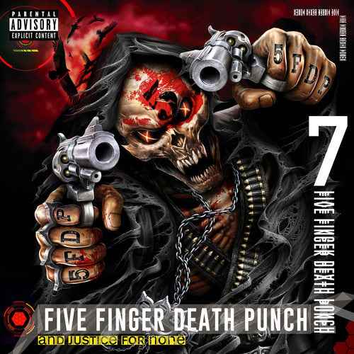 Five Finger Death Punch - And Justice For None 2LP (Explicit Lyrics, Gatefold Lp Jacket)