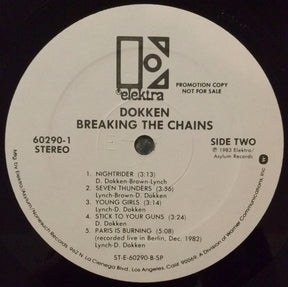 Dokken : Breaking The Chains (LP, Album, Promo, SP )