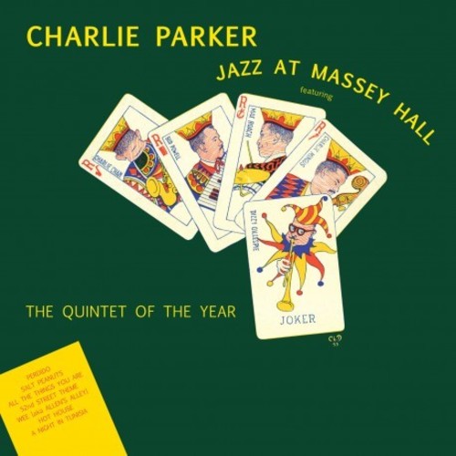 Charlie Parker - Jazz At Massey Hall LP (180 Gram Vinyl, Colored Vinyl, Yellow, Limited Edition, Remastered)