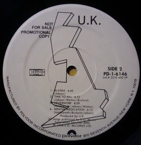 U.K.* : U.K. (LP, Album, Promo, Spe)