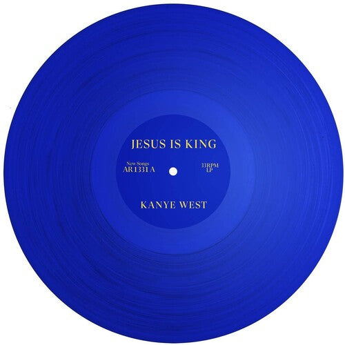 Kanye West - JESUS IS KING LP (Blue Colored Vinyl)