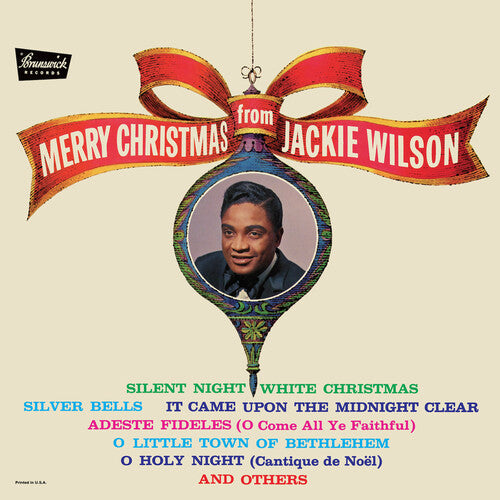 Jackie Wilson - Merry Christmas From Jackie Wilson LP (Red Colored Vinyl)