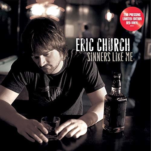 Eric Church - Sinners Like Me LP (180 Gram Vinyl, Red Colored Vinyl)