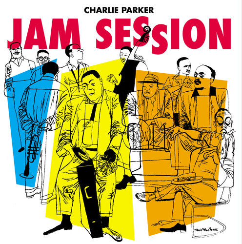 Charlie Parker - Jam Session LP (180 Gram Vinyl, Colored Vinyl, Blue)