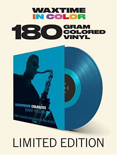 Sonny Rollins - Saxophone Colossus LP (Spain - Import, 180 Gram Vinyl, Colored Vinyl, Blue)
