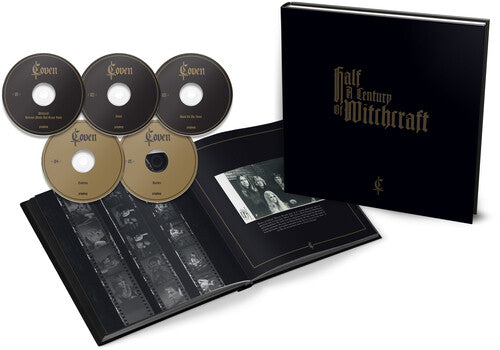 Coven - Half A Century Of Witchcraft 5CD (With Book, Large Item Exception)