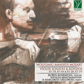 the album cover for Mozart / Ruben Kosemyan - Mozart: Violin Sonatas & Rondos