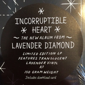 Lavender Diamond : Incorruptible Heart (LP, Album, Ltd, Lav)